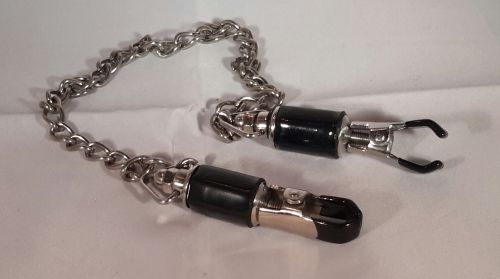 Strong Heavy Nipple Clamps.